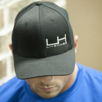 LIVEHARD Snap back Black Hat